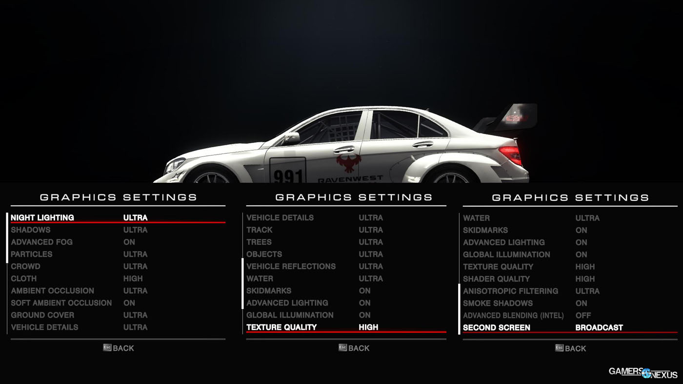 GRID: Autosport PC gameplay at 1080p max settings 