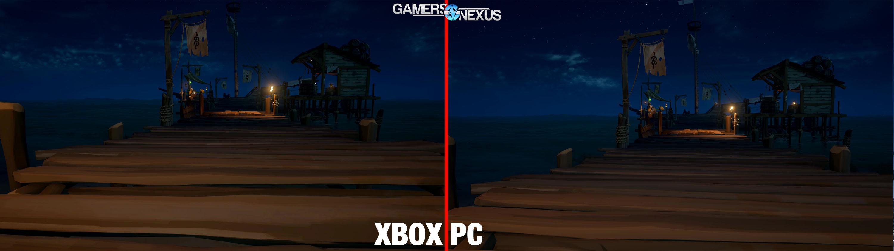 sea of thieves dock xbox vs pc