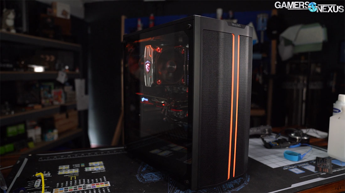 be quiet! Pure Base 500DX Case Review: Mesh Thermals, Noise, & Quality