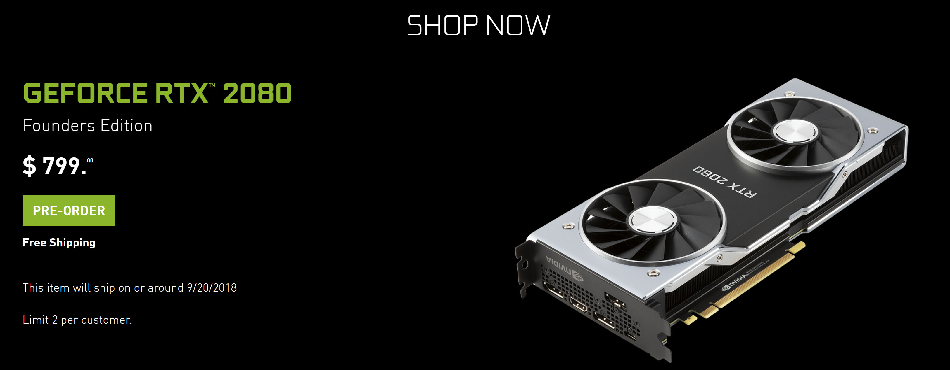 Rtx hot sale 2080ti buy