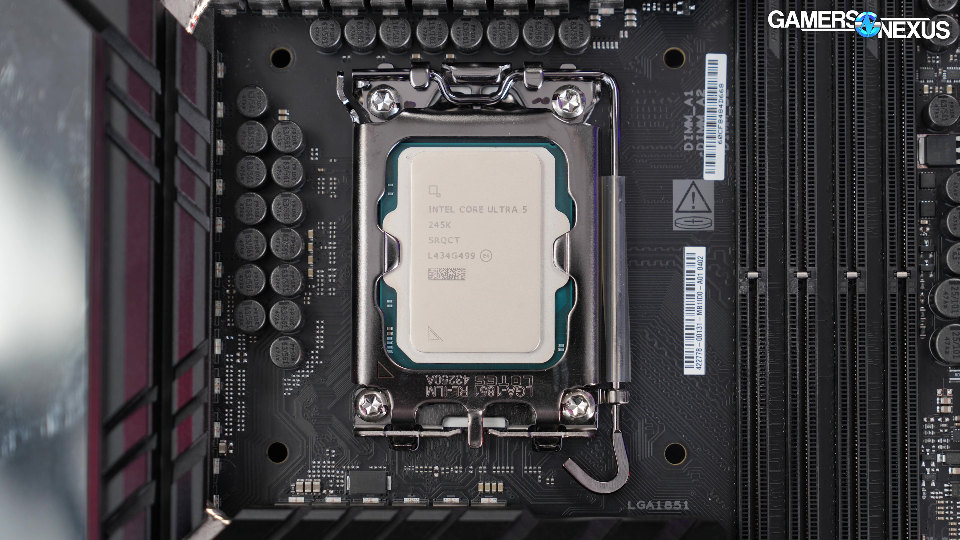 Intel Unbends Its CPUs: 285K RL-ILM vs. Standard ILM Laser, Pressure ...