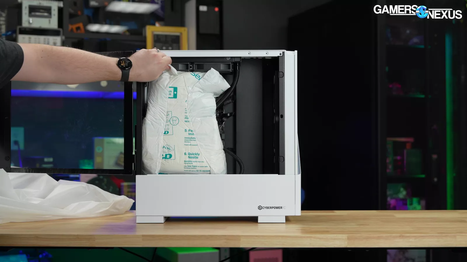 Cyberpower, Please Cease: 95°C 9800X3D Pre-Constructed Gaming PC Overview 30