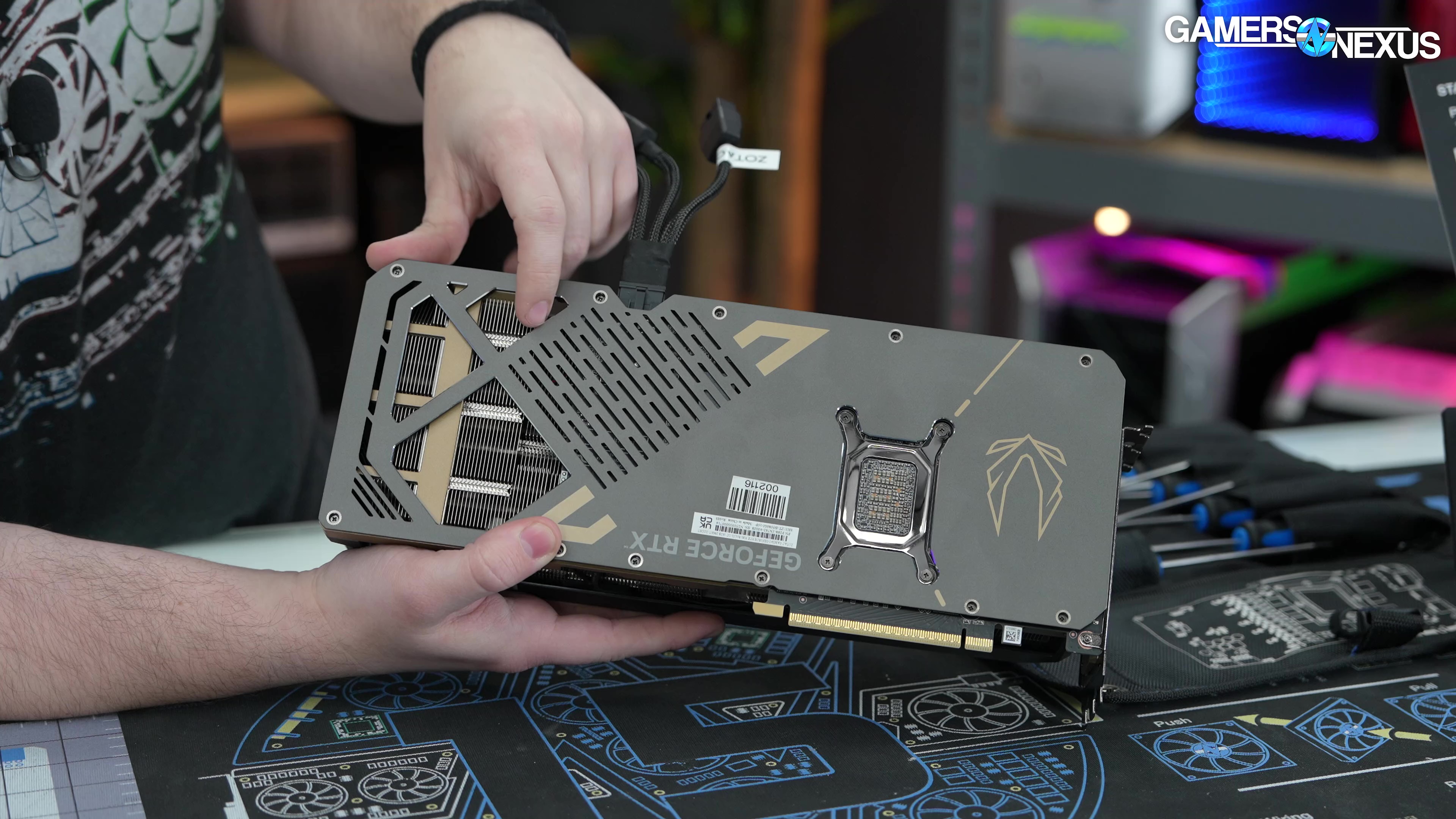 Zotac RTX 5080 Strong Overclocking, Thermals, Noise, & Gaming vs. Founders Version (Overview) 9