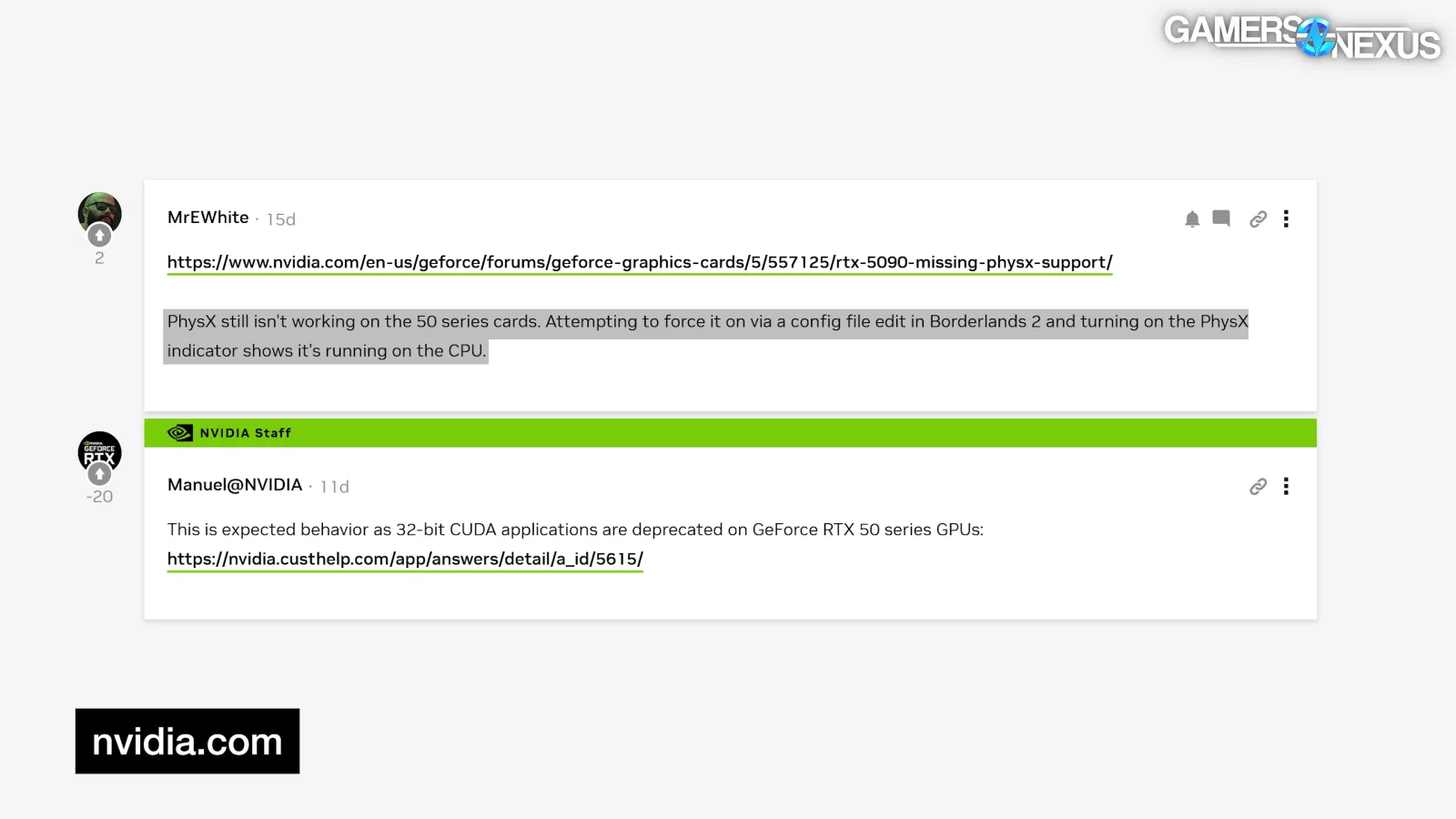 NVIDIA Giveth, NVIDIA Taketh Away | RIP PhysX 32-bit (GTX 580 vs. RTX 5080) 2