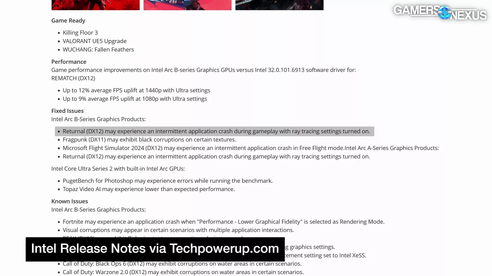 Intel Arc GPU Driver Issues Revisited: 2025 Arc Graphics Driver Assessment 75