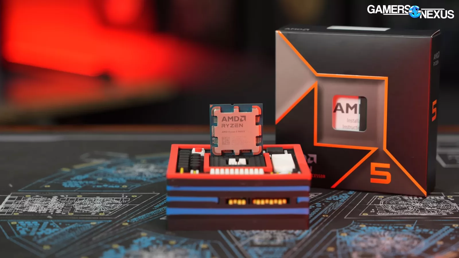 9600X on GN Coasters