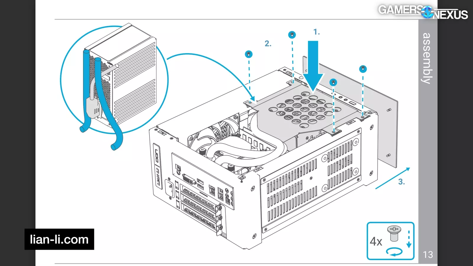 tour mini itx gamer