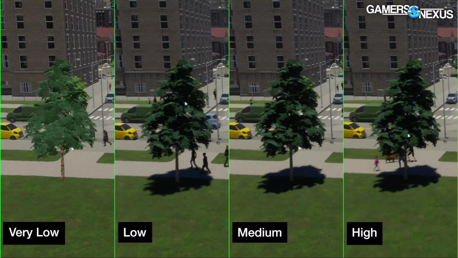 Cities: Skylines News - Cities Skylines Graphics Settings Comparison Screens