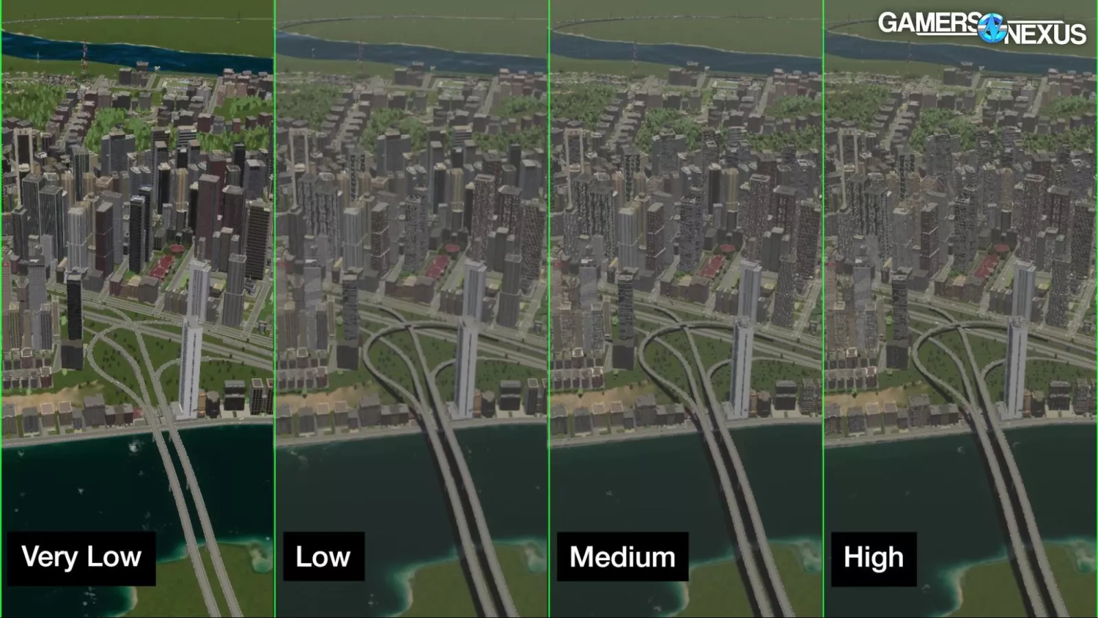 Cities skylines 2, 100k population test at 1440p medium settings :  r/IntelArc